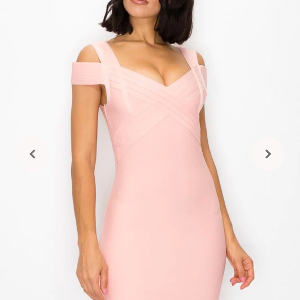 Bandage Cocktail Dress - Picture 7 of 8